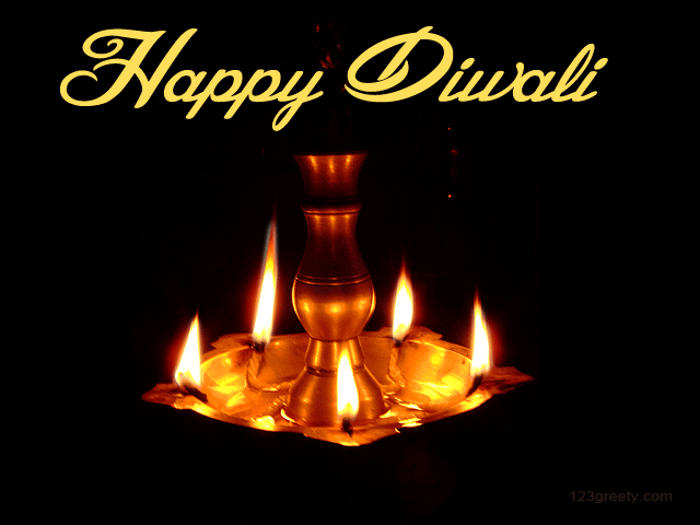 Happy Diwali 2012 Animated GIF Wallpaper Download