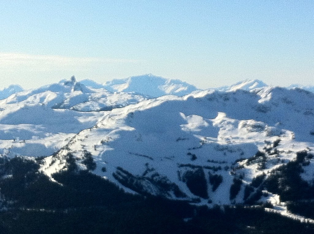 Black Tusk In The Background With Whistler Mountain