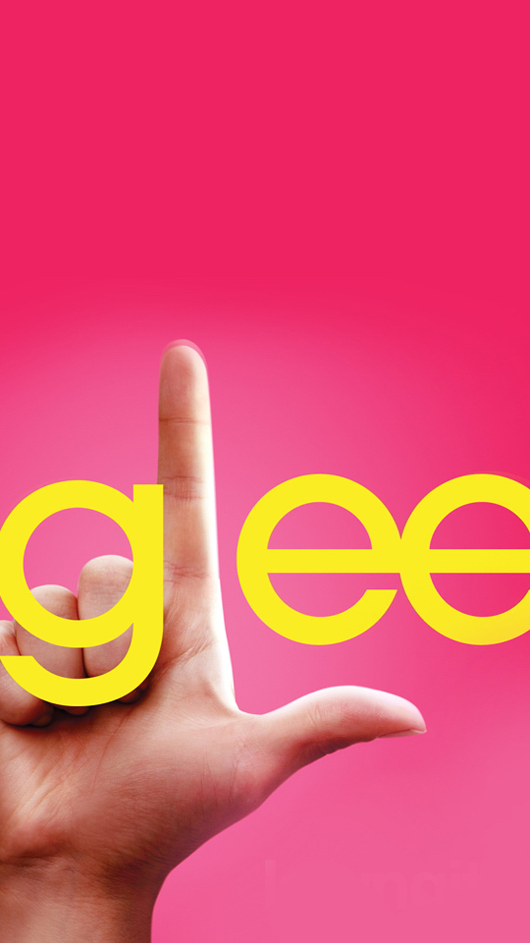Glee Pink Galaxy S4 Wallpaper