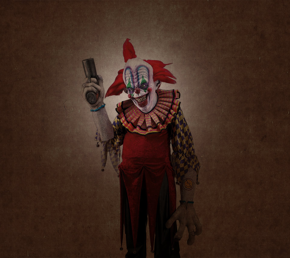 Scary Horror Spooky Evil Clown