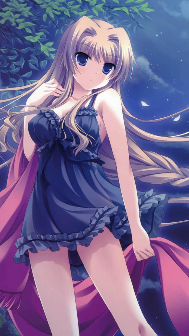 Anime Girl iPhone Wallpaper