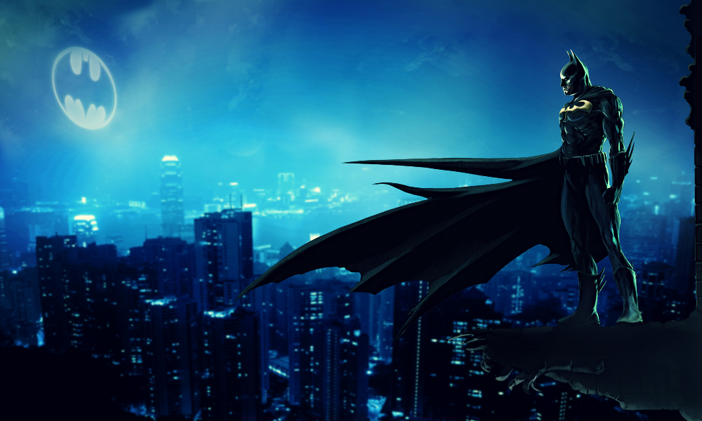 Batman Signal In The Sky By No Look