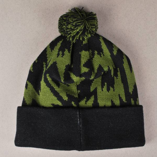 Rip N Dip Logo Bobble Beanie Forest From