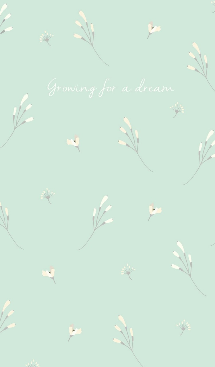 Free download Vintage Flowers Wallpaper shared by Jazreel on We Heart It  [751x1280] for your Desktop, Mobile & Tablet | Explore 39+ Green Minimalist  Aesthetic Wallpapers | Minimalist Backgrounds, Minimalist Wallpapers, Minimalist  Wallpaper
