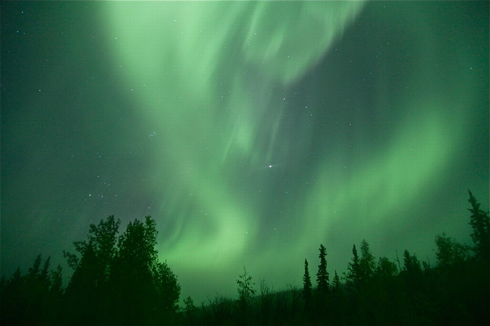 Wallpaper Background Northern Lights Aurora Borealis Alaska