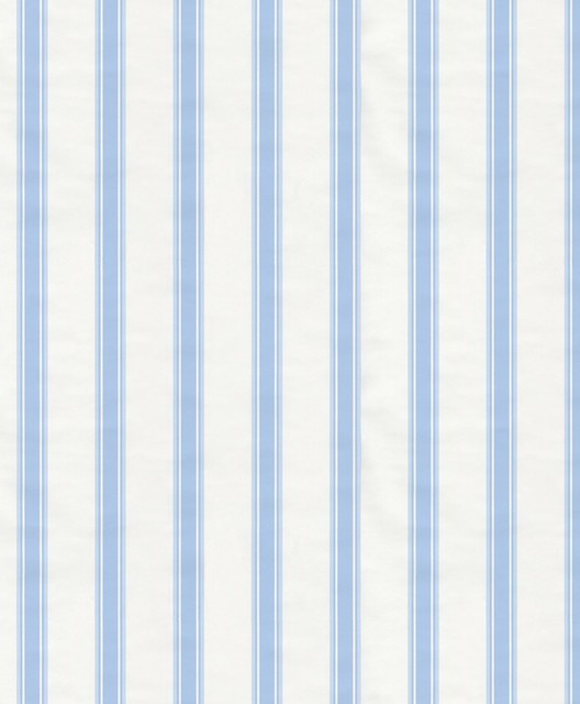 Blue And White Striped Wallpaper Home Brick