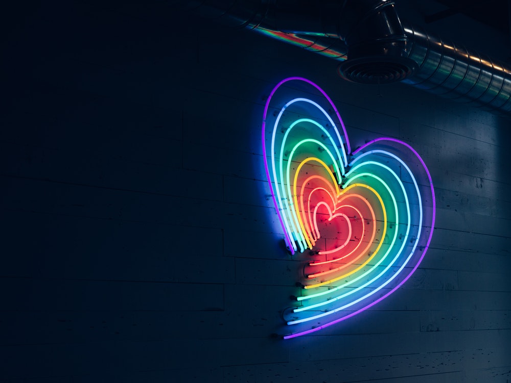 Neon Heart Pictures Image