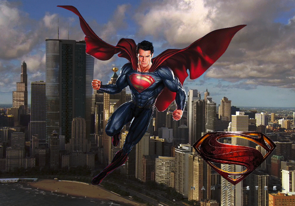 Superman Above Metropolis Wallpaper By Nickelbackloverxoxox On