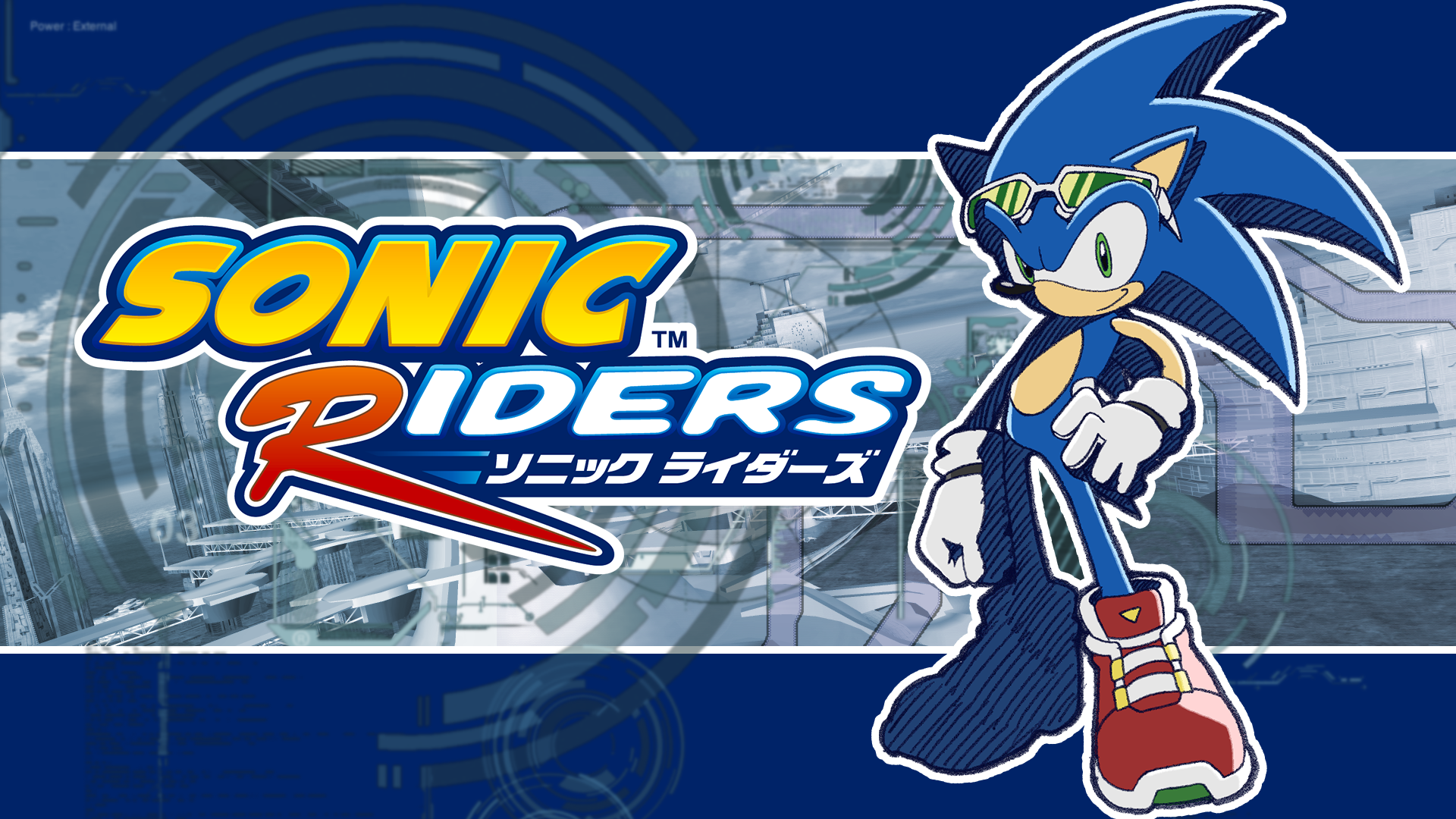 Sonic Riders Wallpaper by Sonicthehedgefox345 on DeviantArt