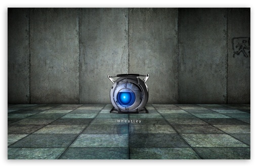Portal 2 Wheatley HD wallpaper for Standard 43 54 Fullscreen UXGA 510x330