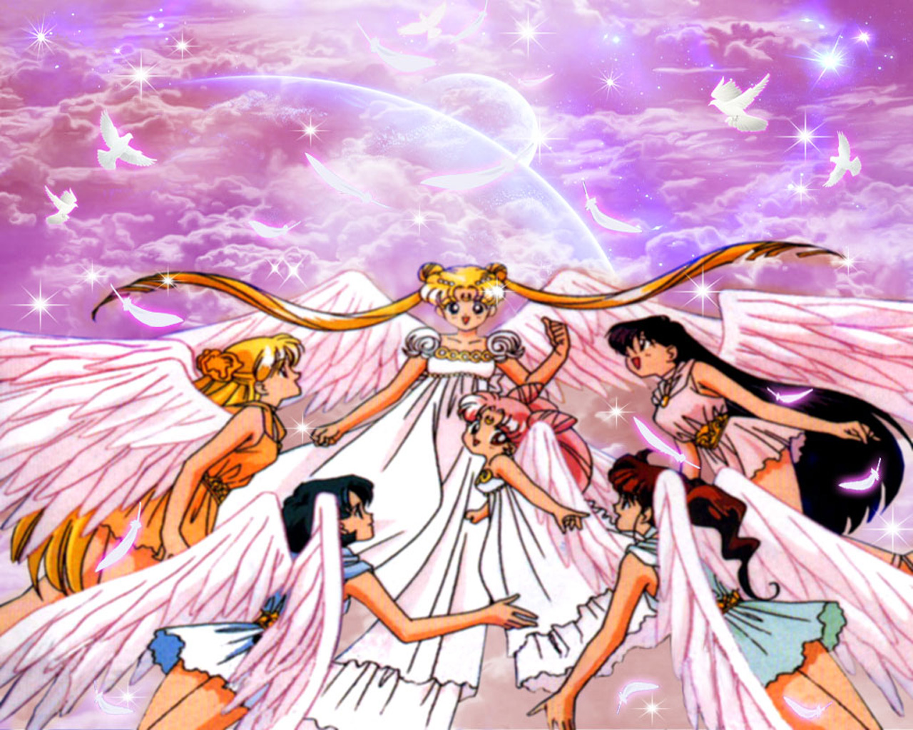 Wallpaper Sailor Moon HD Background Desktop
