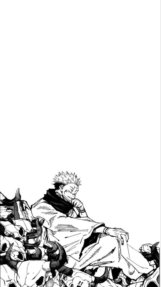 Ryomen Sukuna Jujutsu Kaisen Manga Wallpaper Dibujos De