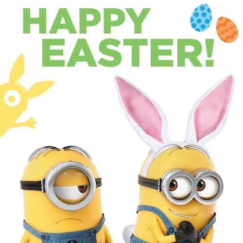 Minion Easter holidays easter Pinterest Happy Easter Easter 500x500
