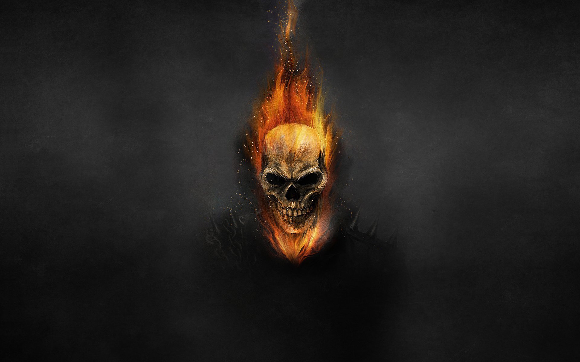 Gallery For Gt Ghost Rider Skull Wallpaper