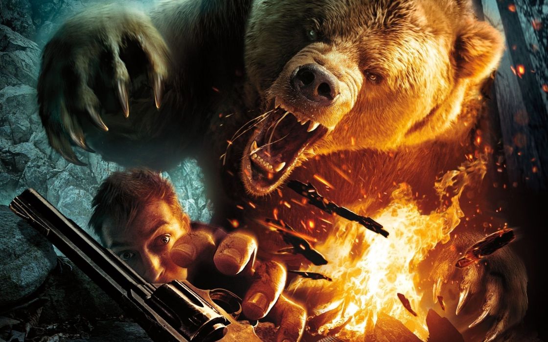 Cabela S Dangerous Hunts Bear Animals Battle Fire Explosion