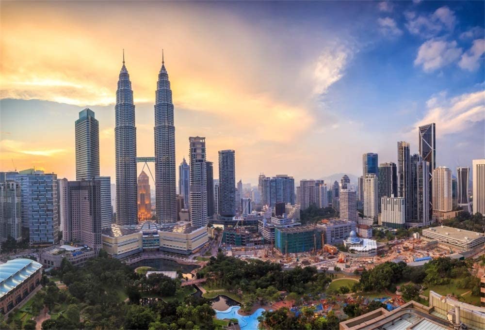 Amazon Ofila Petronas Twin Towers Backdrop 5ft Malaysia