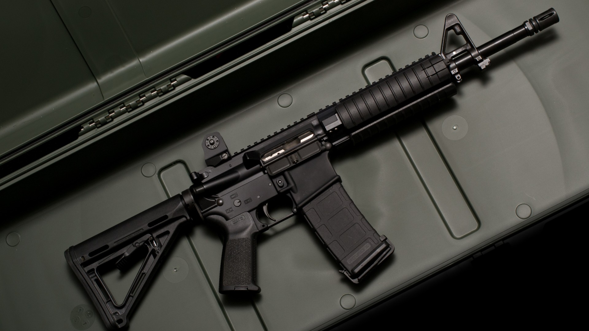 Wallpaper M6 Lwrc Carbine Weapon Assault Rifle Case Military