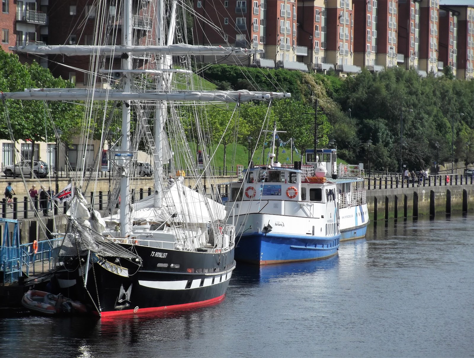 Northumbrian Image Ts Royalist At Newcastle Quayside