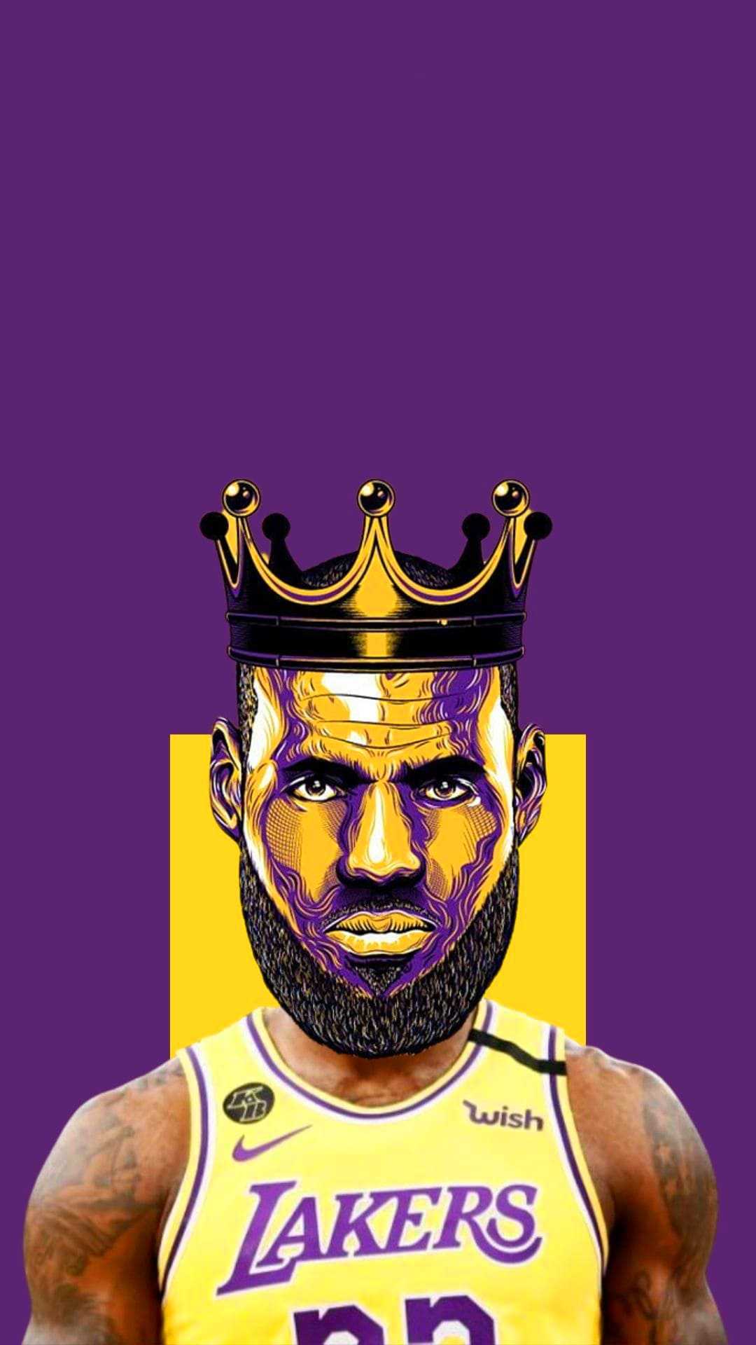 King Lebron James Wallpaper