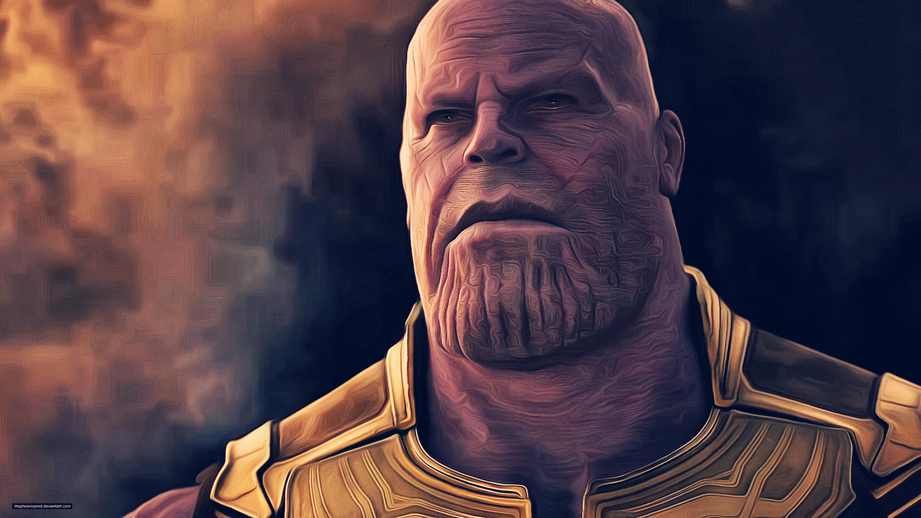 Thanos In Avengers Infinity War 4k Artwork HD Movies Wallpaper