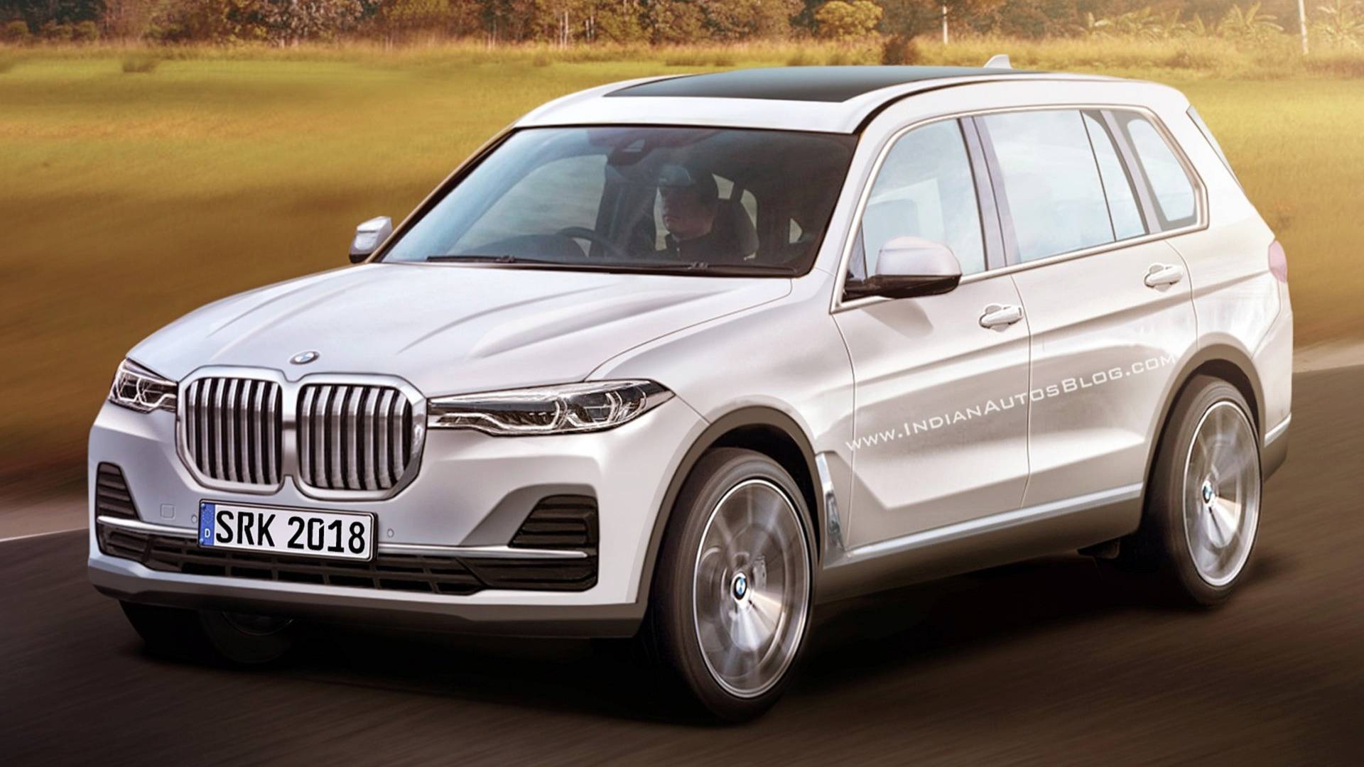 Leaked Bmw X7 Image Transformed Into Realistic Rendering