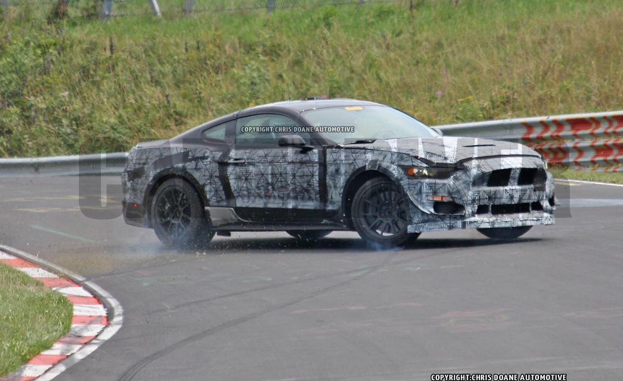 Ford Mustang Gt350 Spy Photo