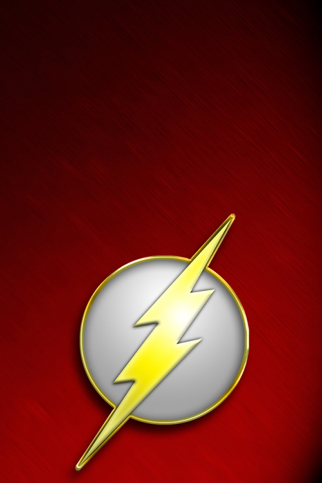 The Flash I4 Drawns Cartoons Wallpaper For iPhone