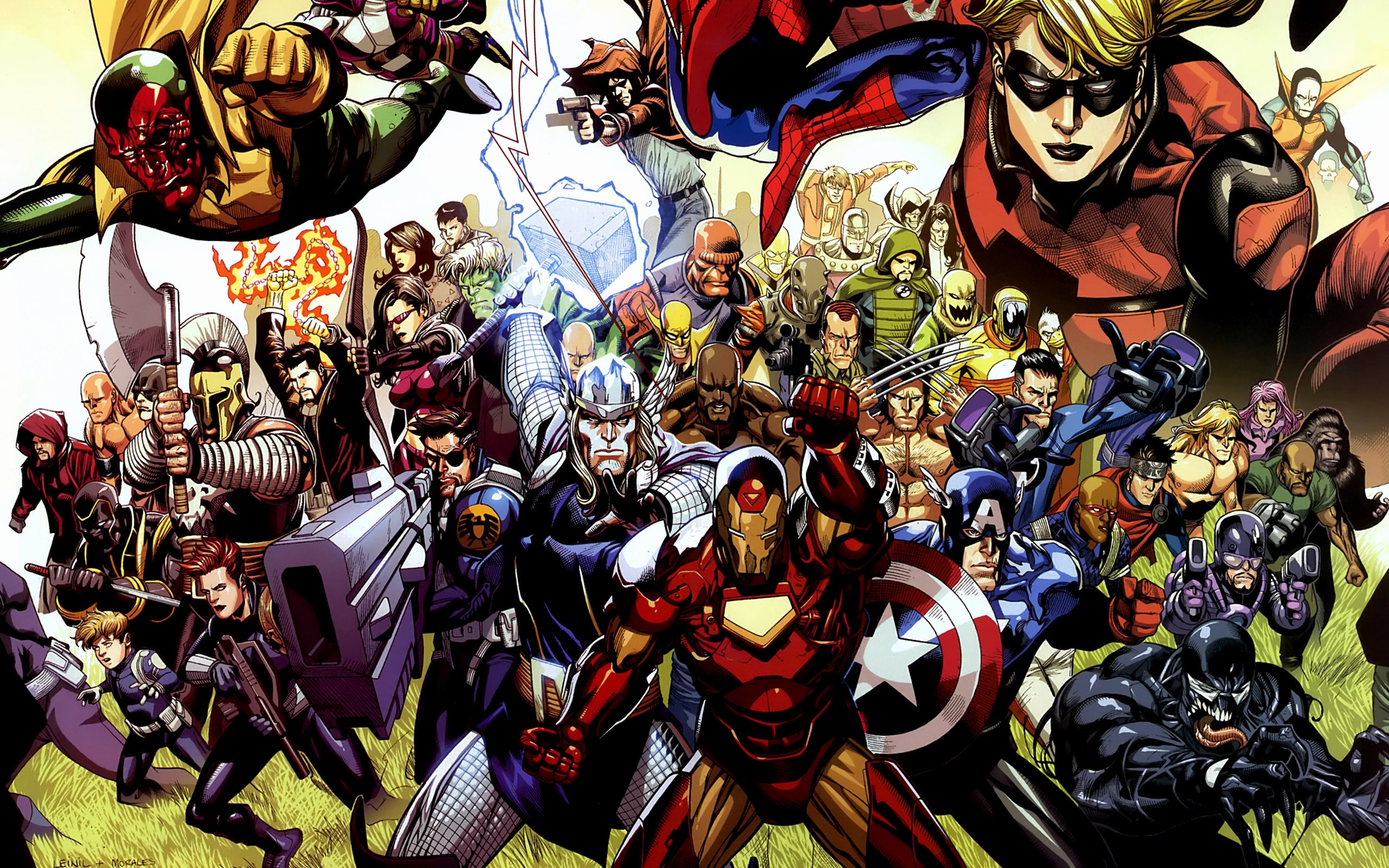 Marvel Ics Wallpaper Desktop