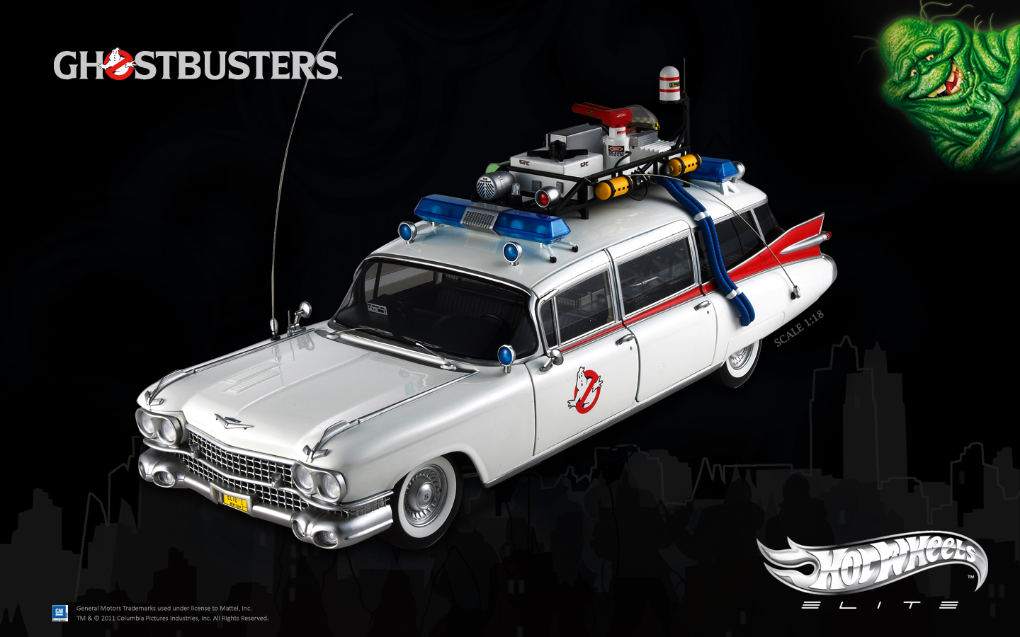 Ecto Ghostbusters Car By Hot Wheels