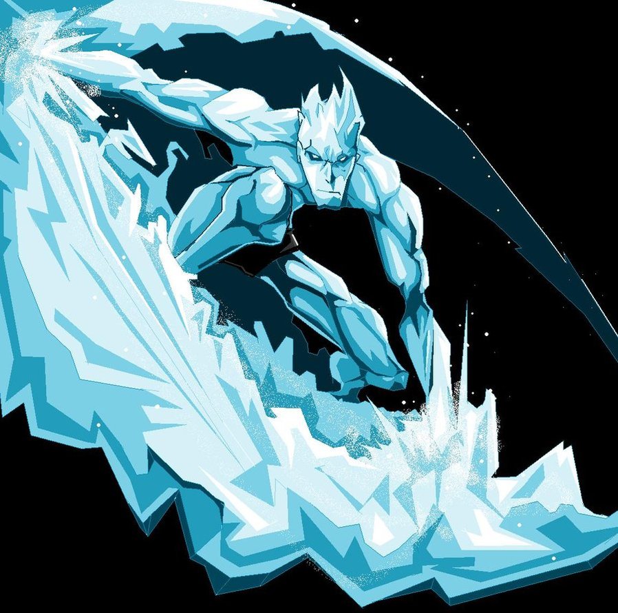 Iceman Marvel Wallpaper Ice Man By Coulter Rail