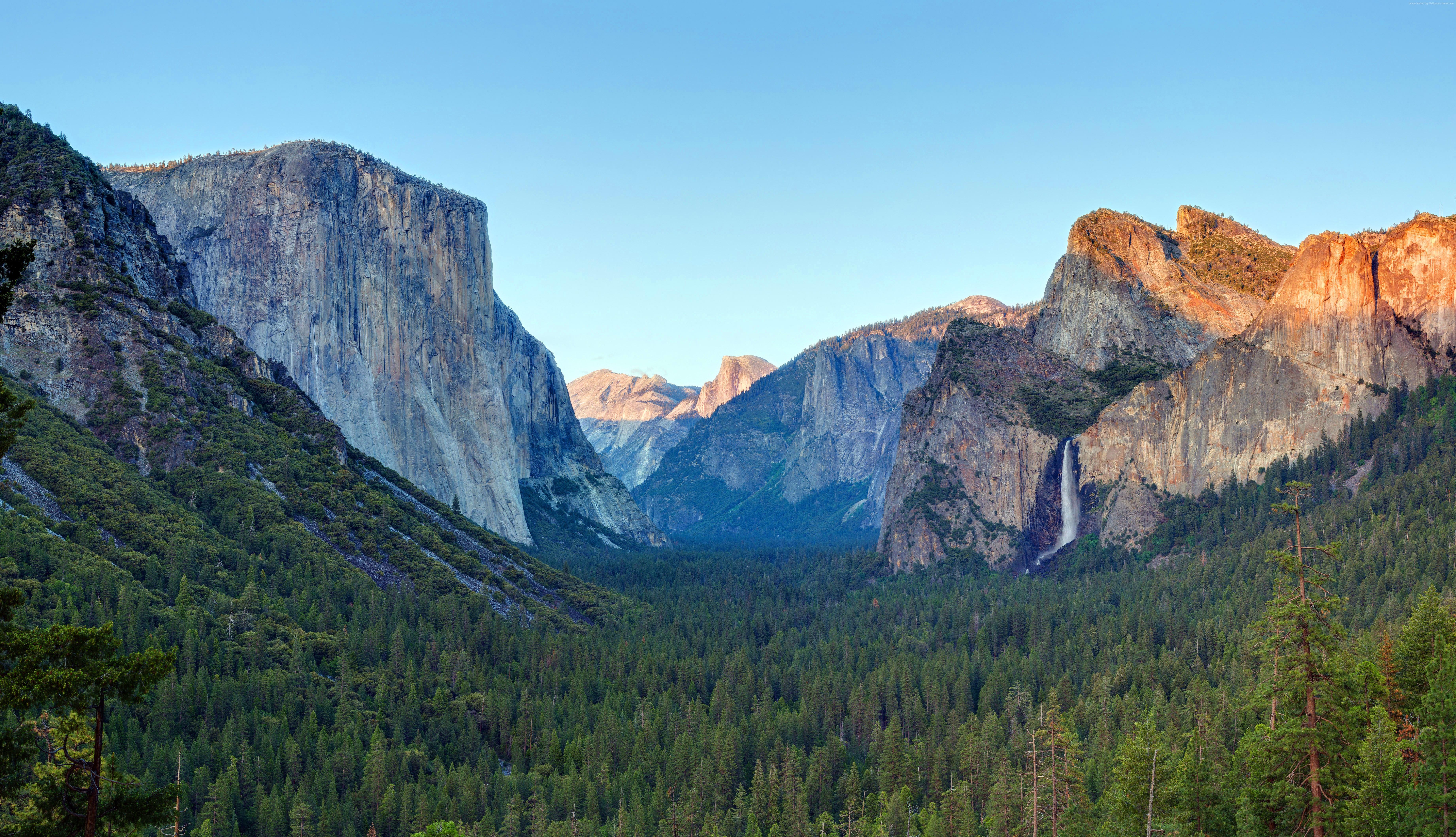 Apple Mac Os X Yosemite National Park Wallpaper HD Background