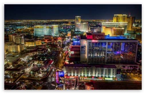 Las Vegas Strip North HD Desktop Wallpaper Widescreen High