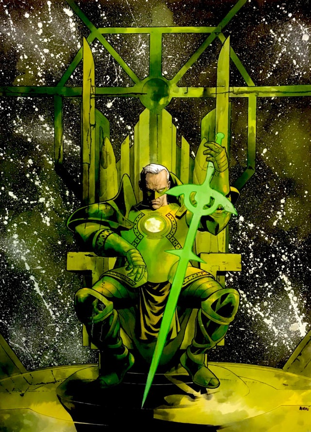 Artwork Kingdom E Green Lantern Alan Scott By Mike Mckone