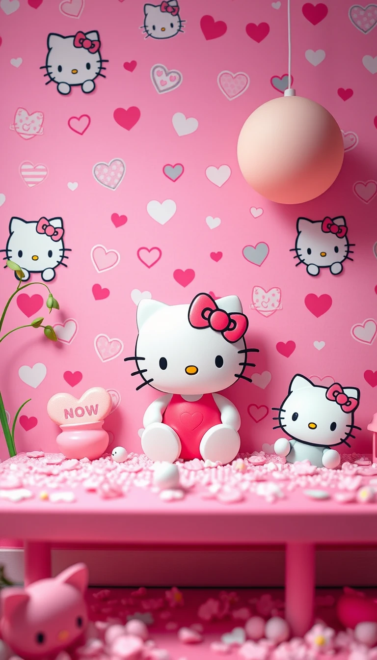 Hello Kitty Wallpaper Pink