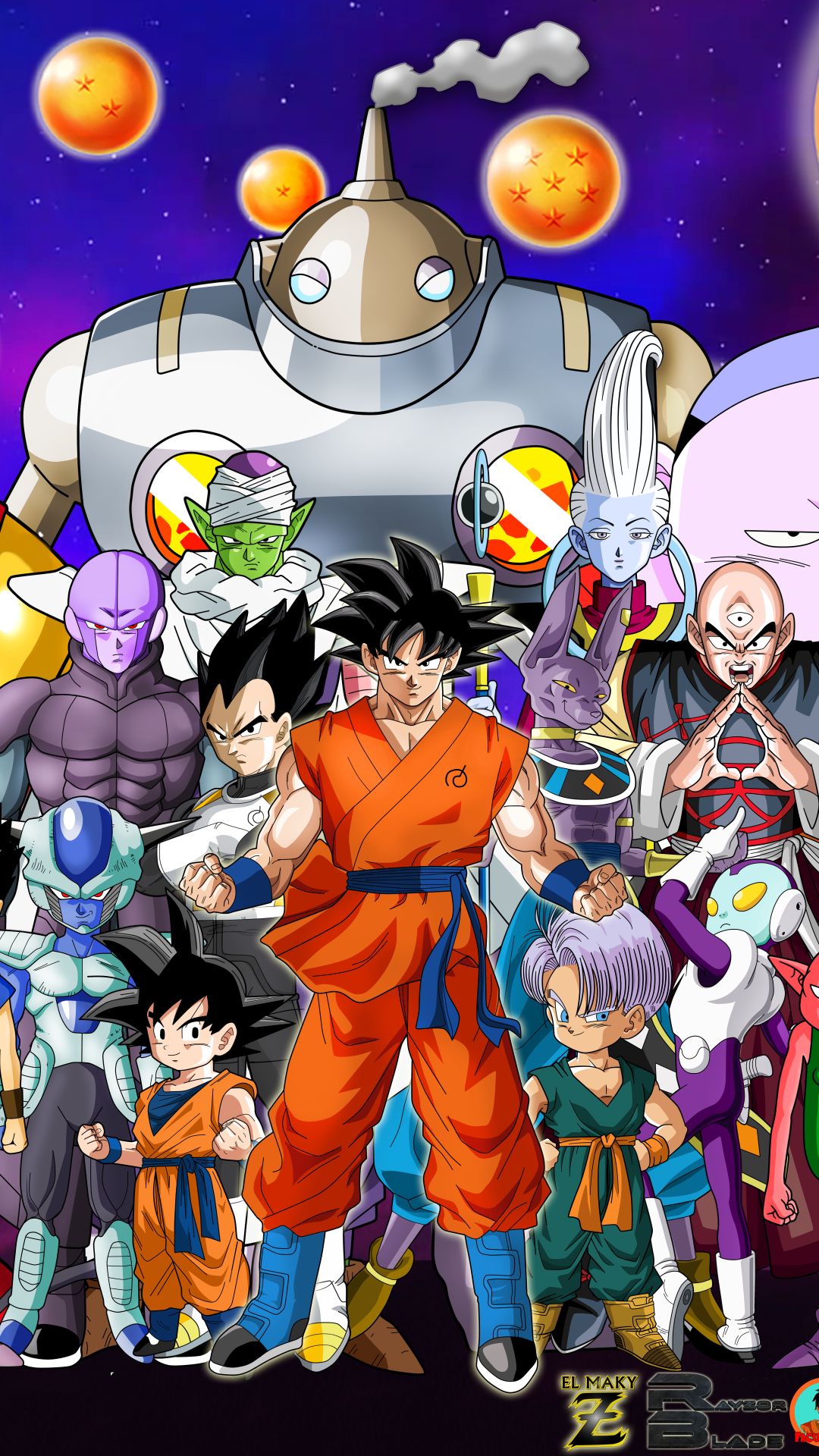 Dragon Ball Z Iphone Wallpaper Top