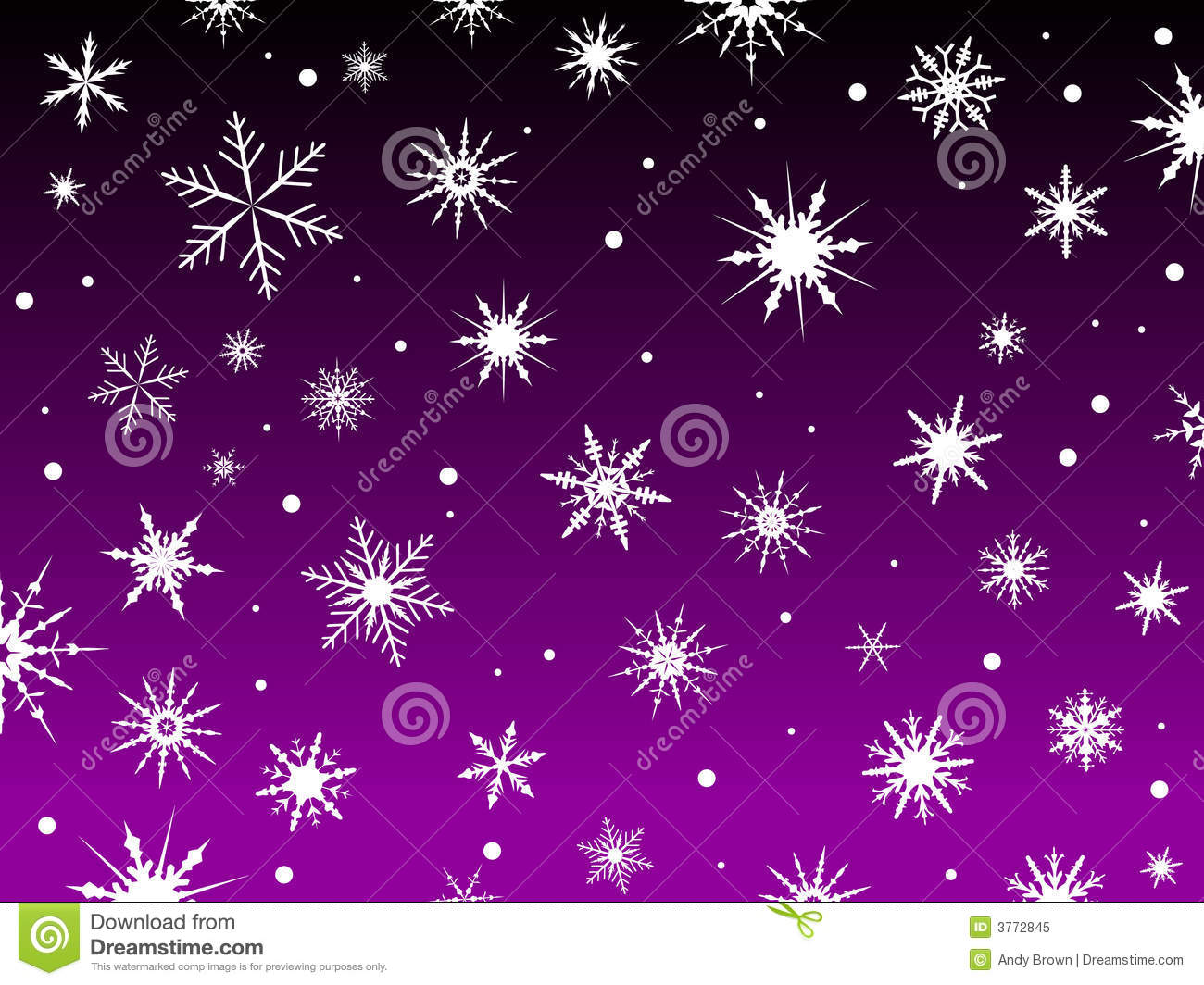 Purple Snowflake Clip Art Pictures