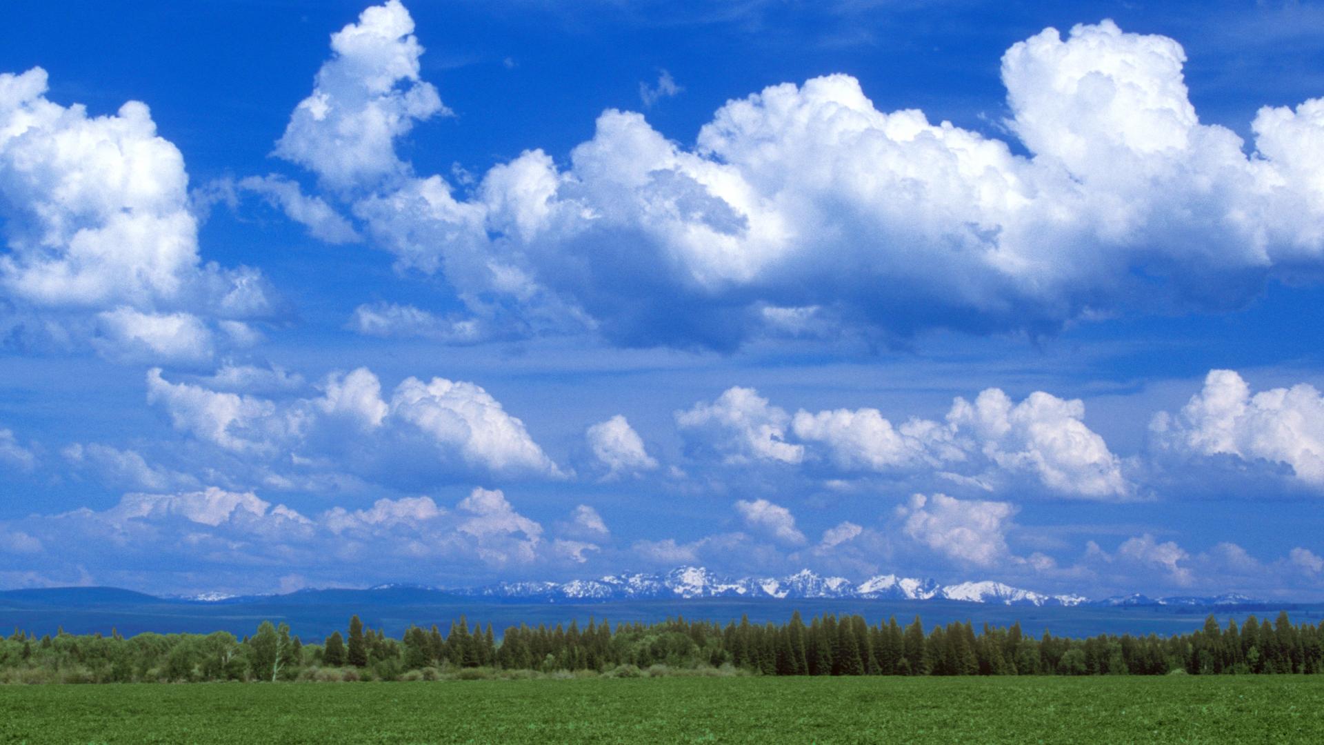 Background Oregon Background Joseph Partly Sky Cloudy Wallpaper