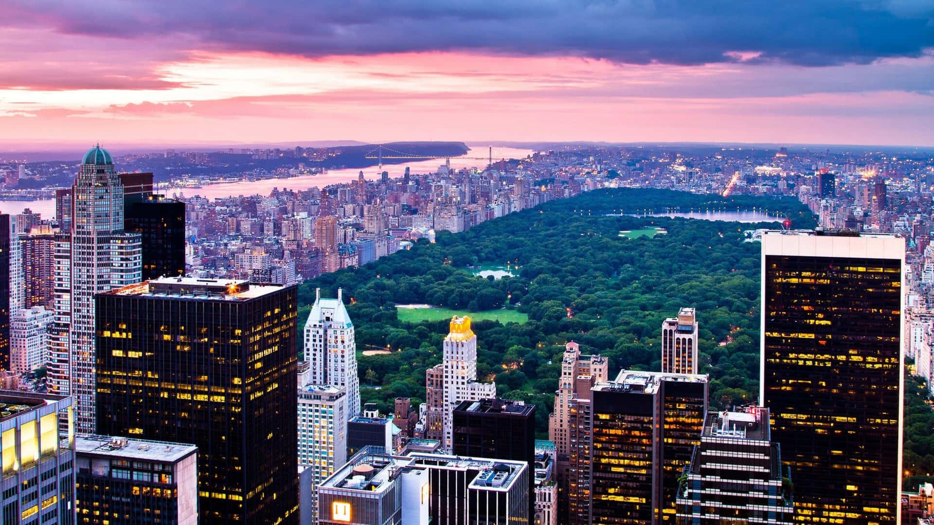The Famous Skyline Of New York City Wallpaper
