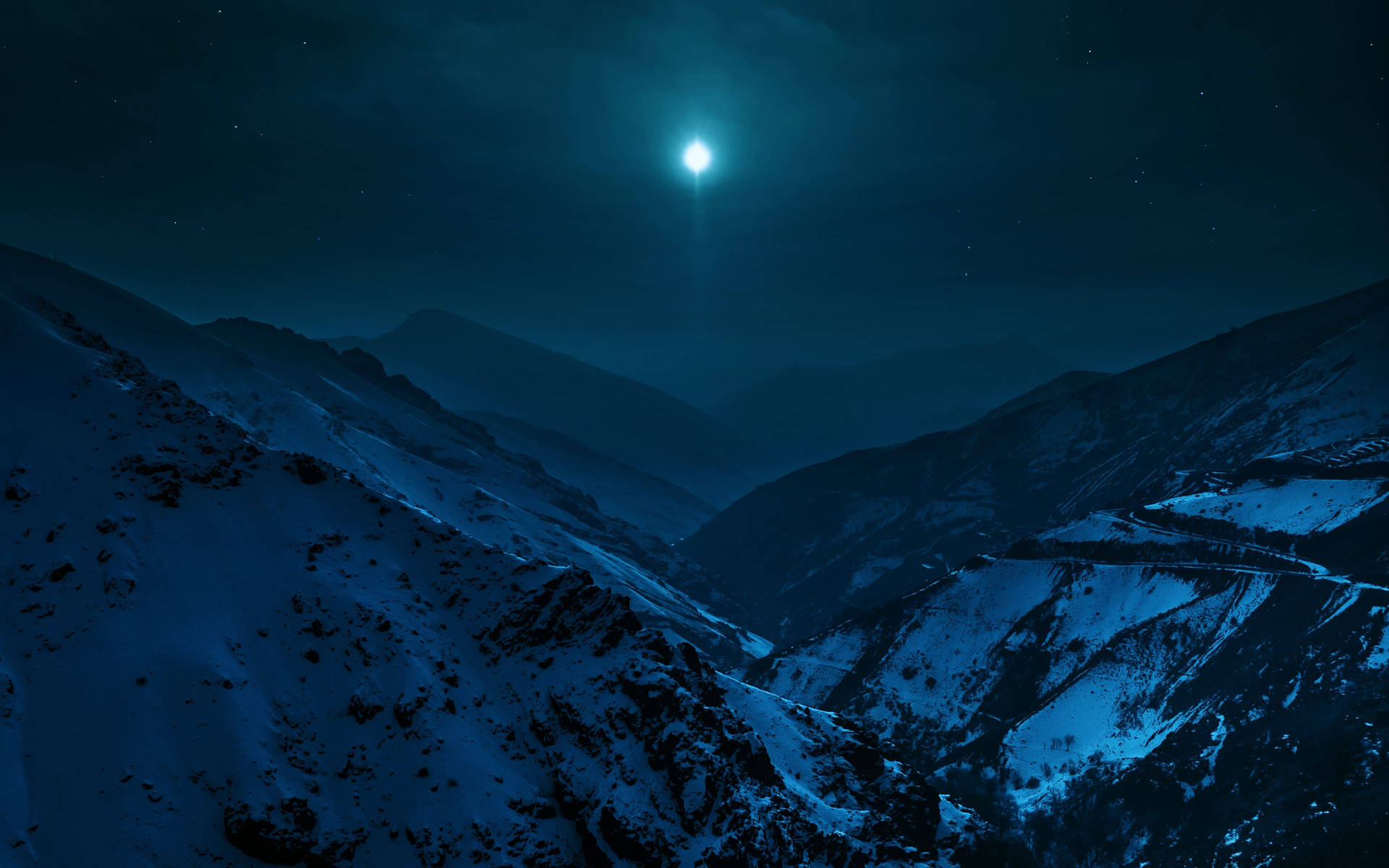 Snow Mountain Wallpaper