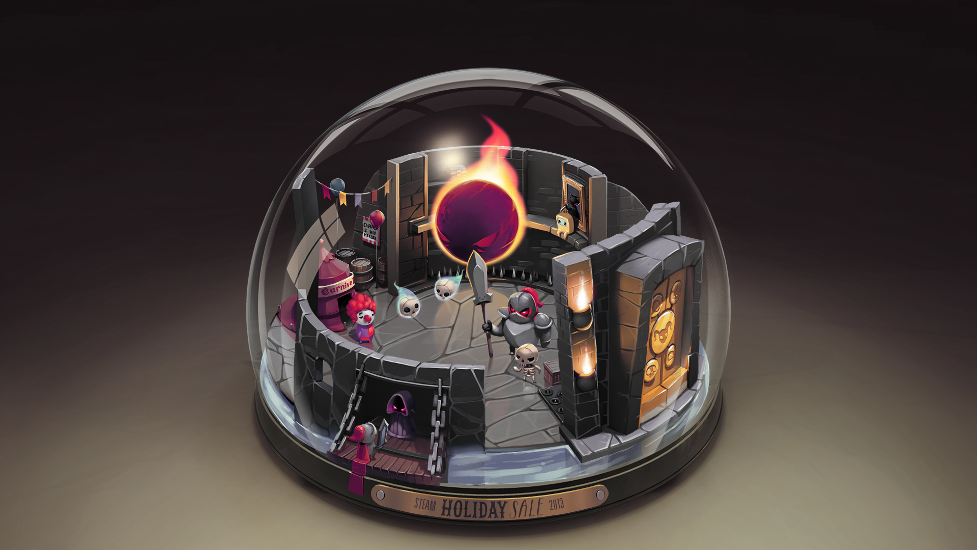 Holiday Sale Snow Globe Rogue Legacy From Shadow Of Death