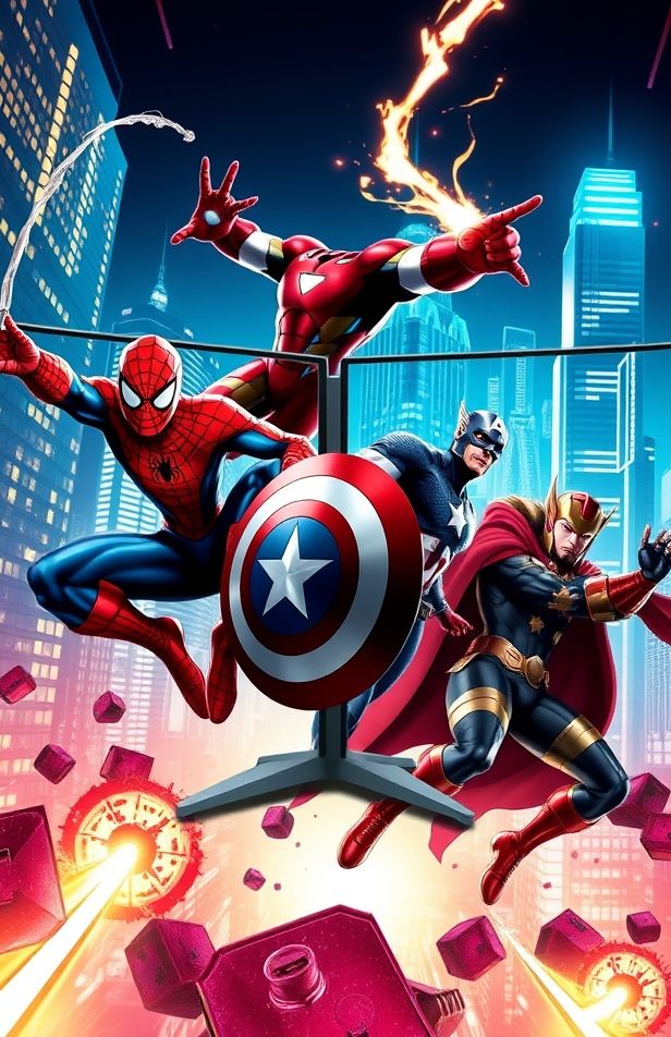 Marvel Dual Monitor Wallpaper