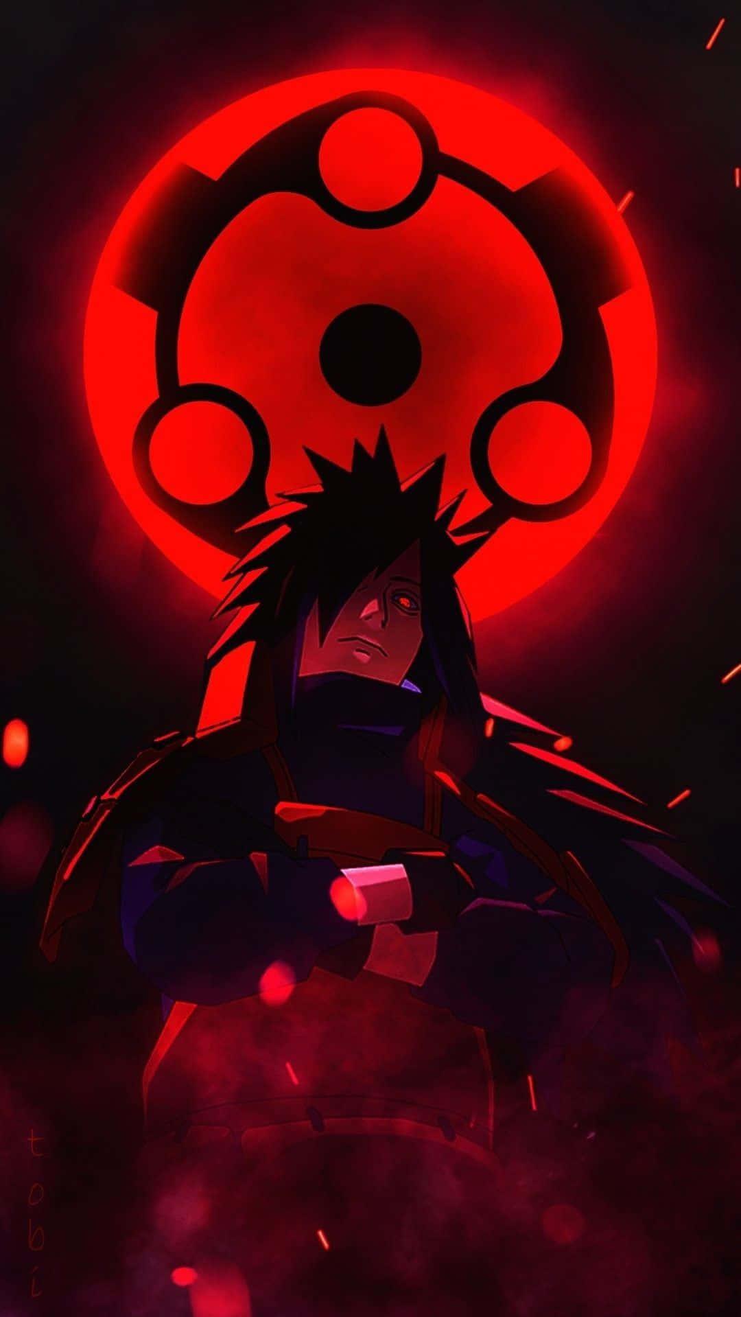 Madara Uchiha From Naruto Handles A Rising Power