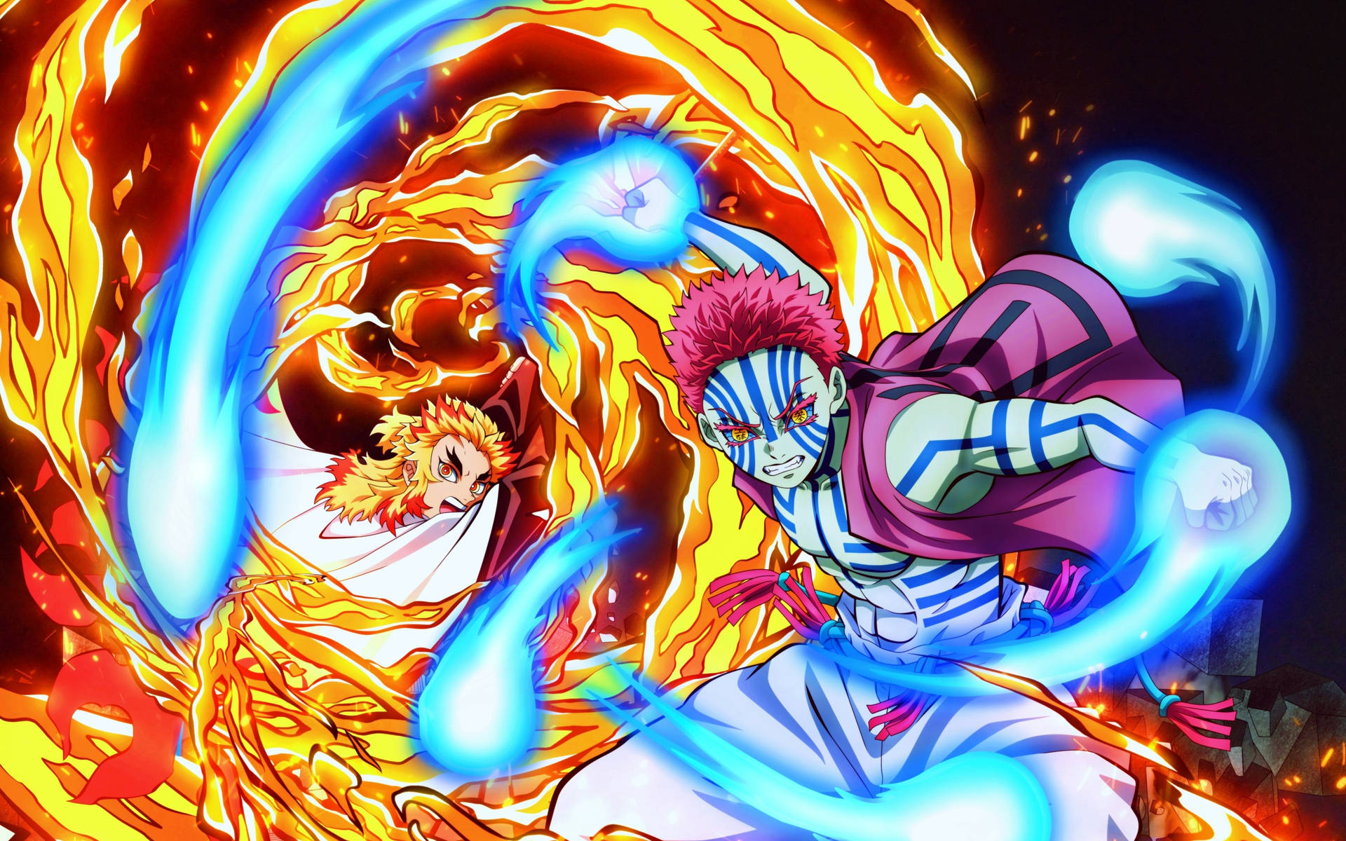 Demon Slayer Akaza Wallpaper