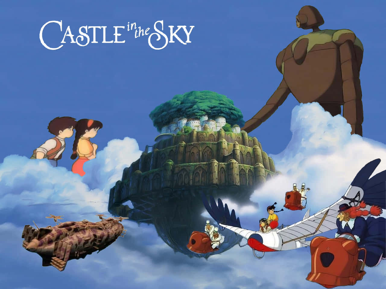Laputa Castle In The Sky Wallpaper