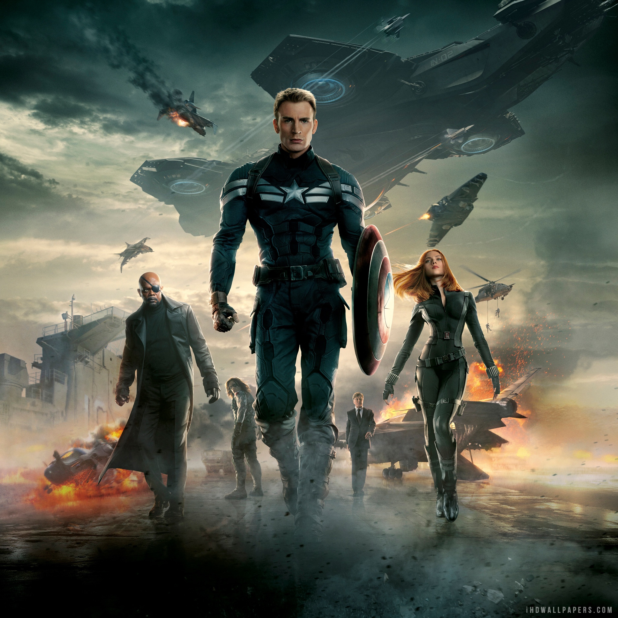 Captain America The Winter Soldier Poster HD Wallpaper IHD