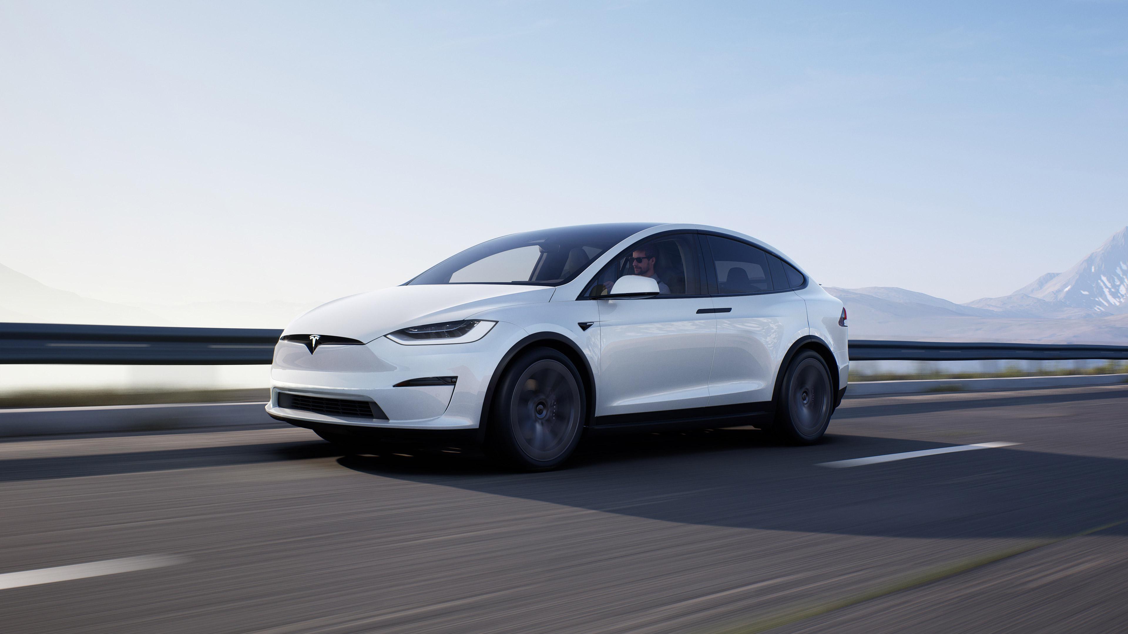 Vehicles Tesla Model X Plaid 4k Ultra HD Wallpaper