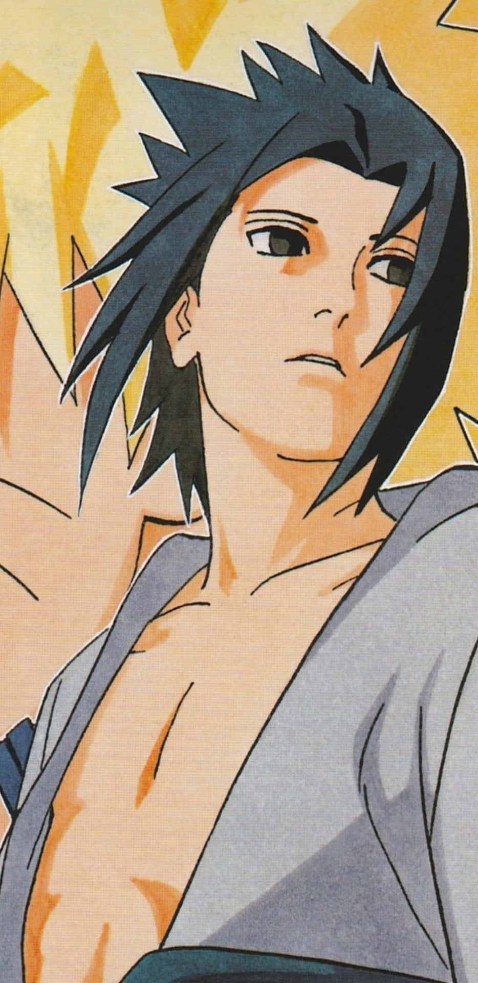 Sasuke Face Wallpaper