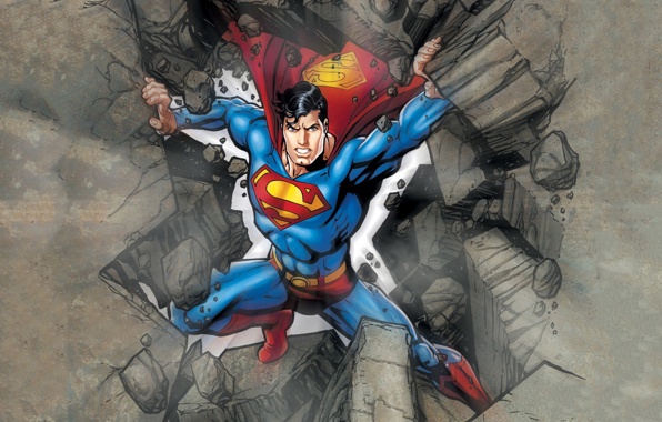 Wallpaper superman dc comics superhero clark kent kal el 596x380