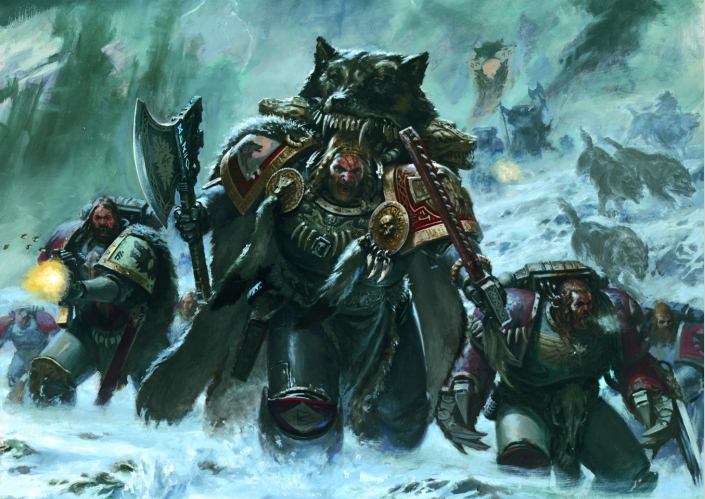 [50+] Warhammer 40k Space Wolves Wallpaper | WallpaperSafari