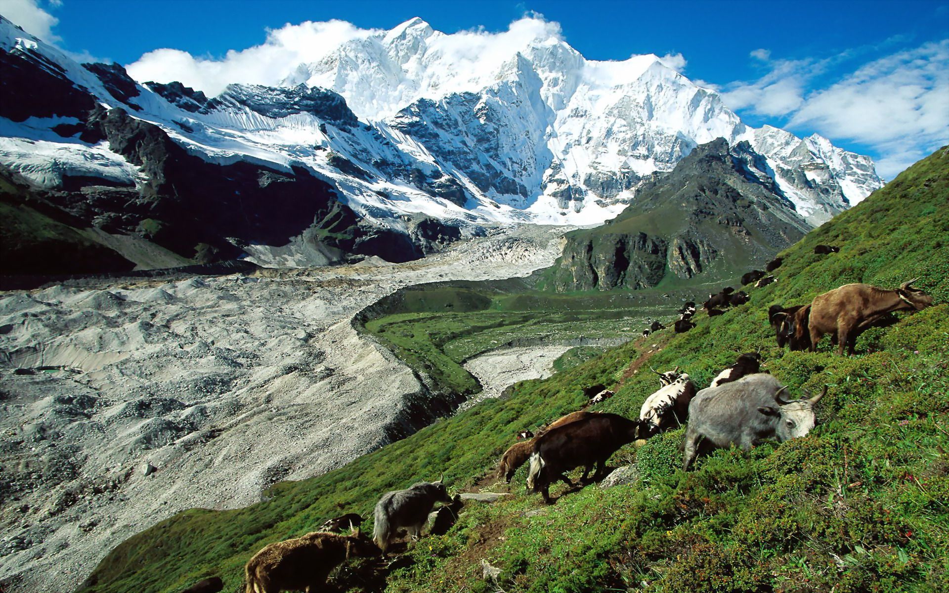 Tibet Landscape Wallpaper